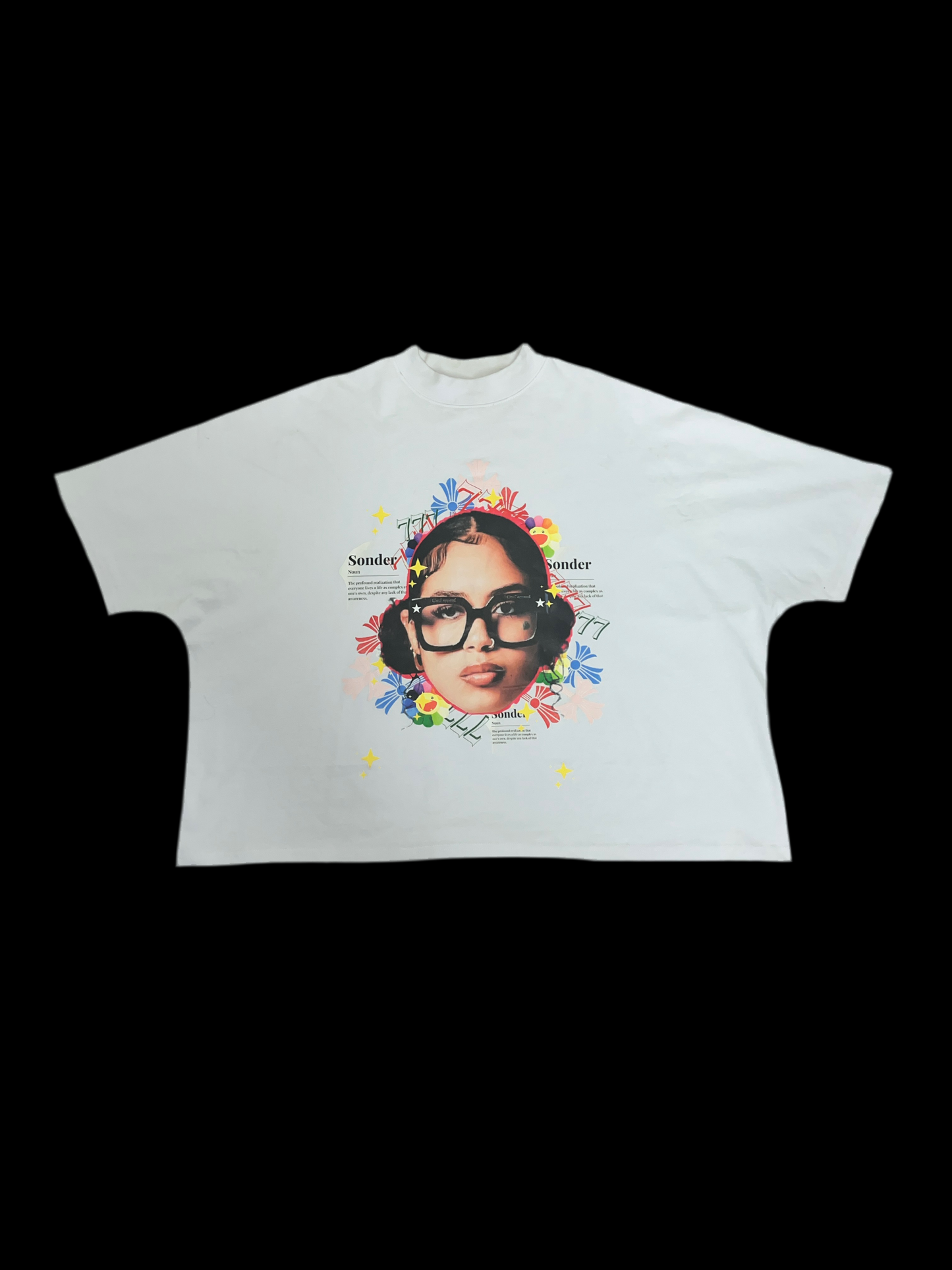 Gio face boxed tee